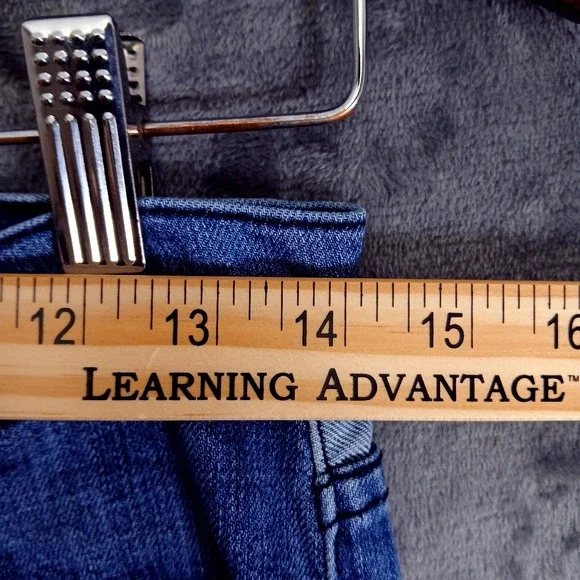 Current/Elliott Jeans Womens 26 Blue Patchwork Skinny Ankle Mid Rise Distressed - Picture 4 of 10